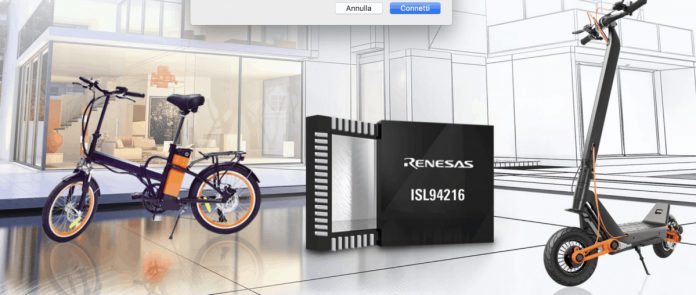 Mobilità elettrica Renesas