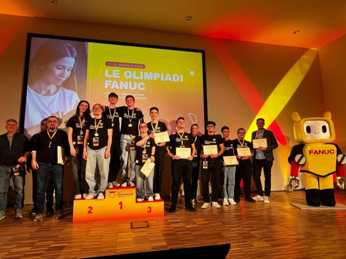 Olimpiadi_FANUC_2026_podio_studenti
