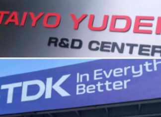 Allenza Tdk e Taiyo Yuden per lo sviluppo di componenti elettronici Tdk e Taiyo Yuden