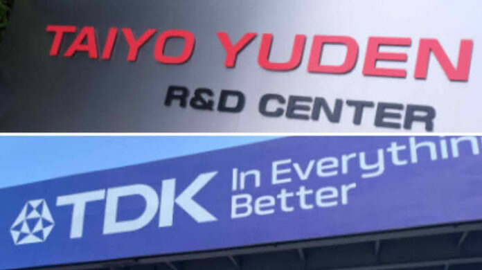 Tdk e Taiyo Yuden Tdk e Taiyo Yuden